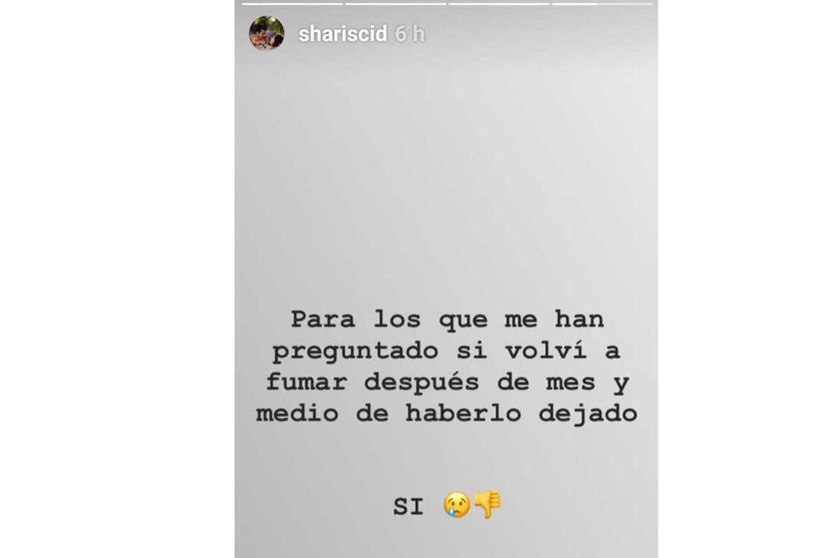 Mensaje de Sharis Cid