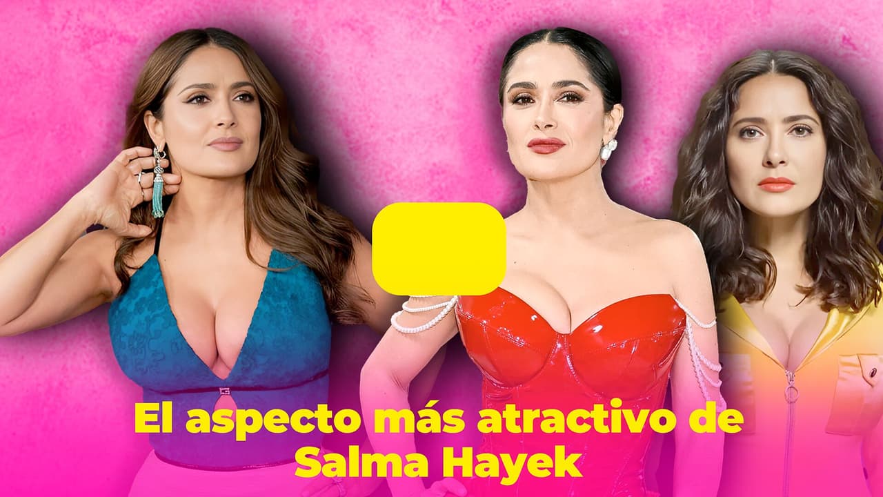 La belleza de Salma Hayek guarda un secreto, esto es lo que la hace tan atractiva según un estudio