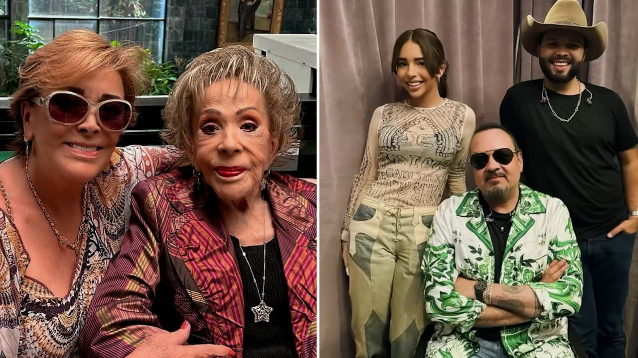 “Ahí están los Aguilar”: hija de Silvia Pinal frena rumores sobre su familia y herencia de su mamá