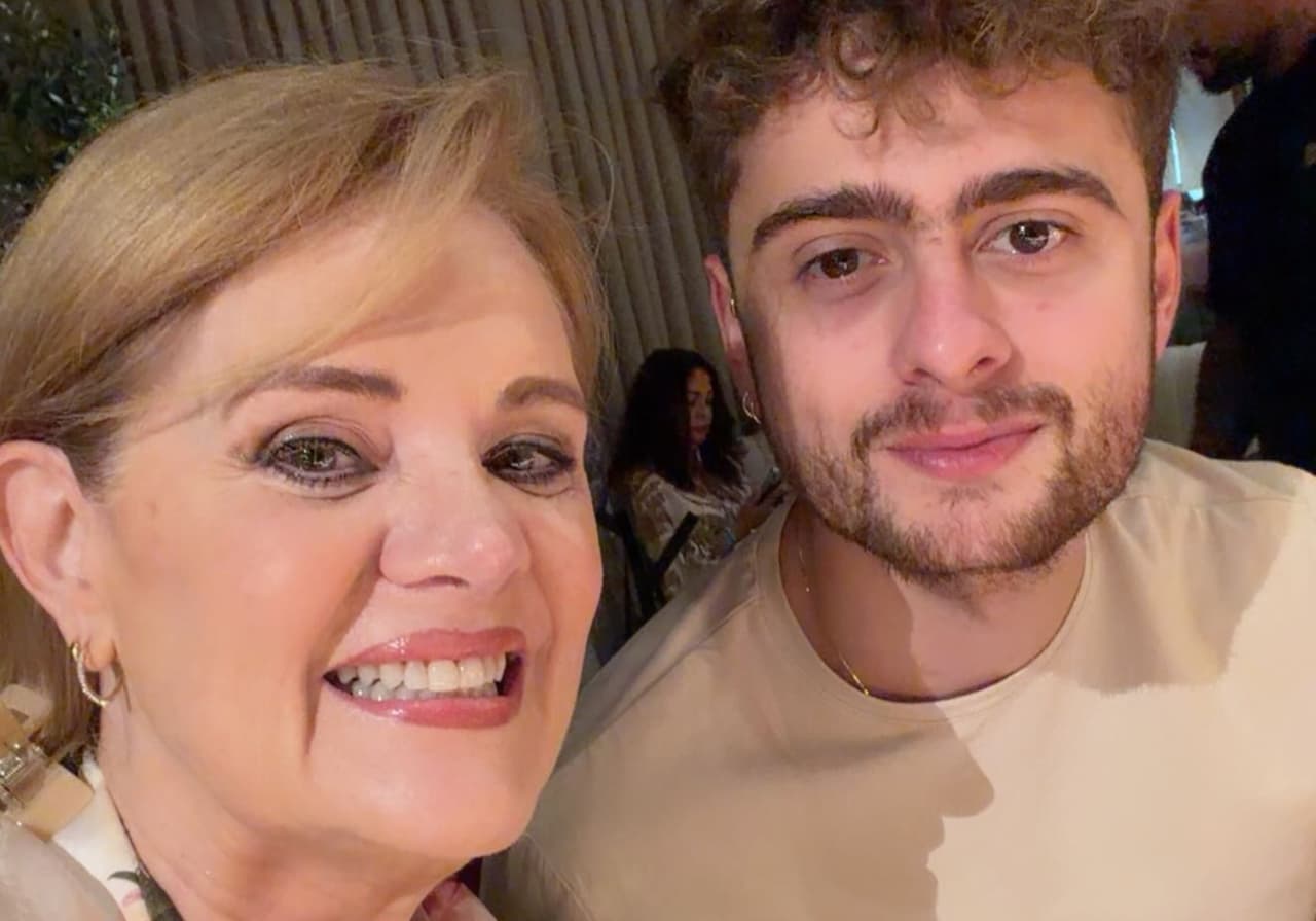 Erika Buenfil habla de la media hermana de su hijo Nicolás y confiesa: 'Ellos vieron la forma de encontrarse'