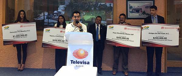 ¡Reconocido banco y Los 40 Principales donan 1.75 millones a causas sociales!