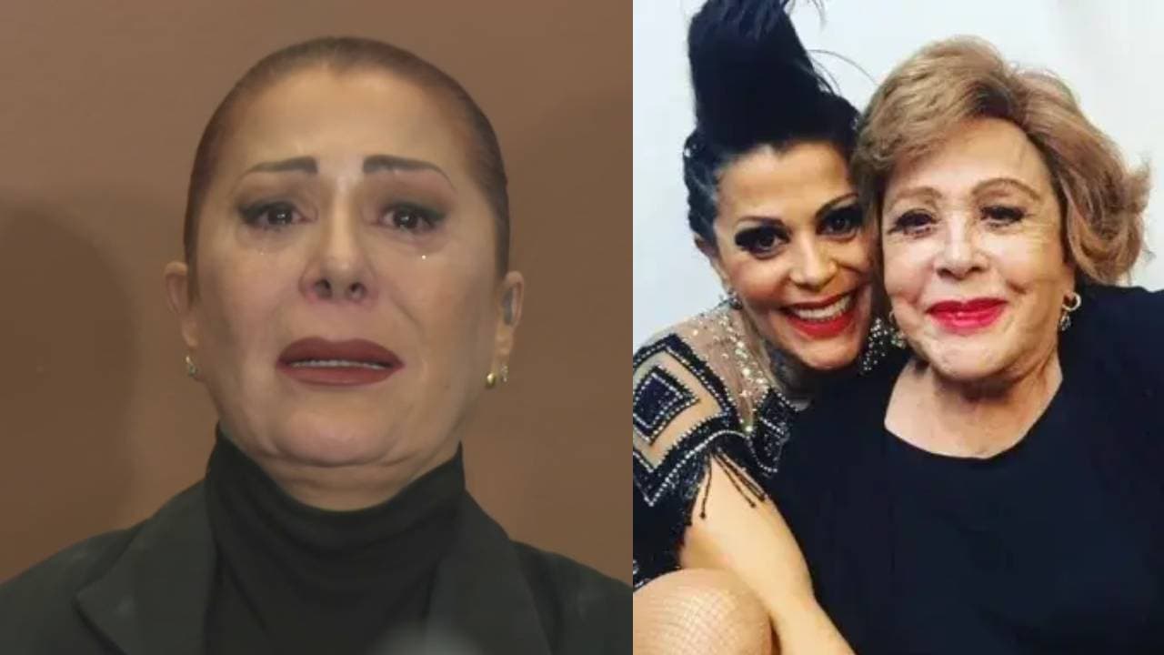 Alejandra Guzmán, llorando y junto a sus hermanos, habla tras muerte de Silvia Pinal: “Dios llegó y se la llevó” 