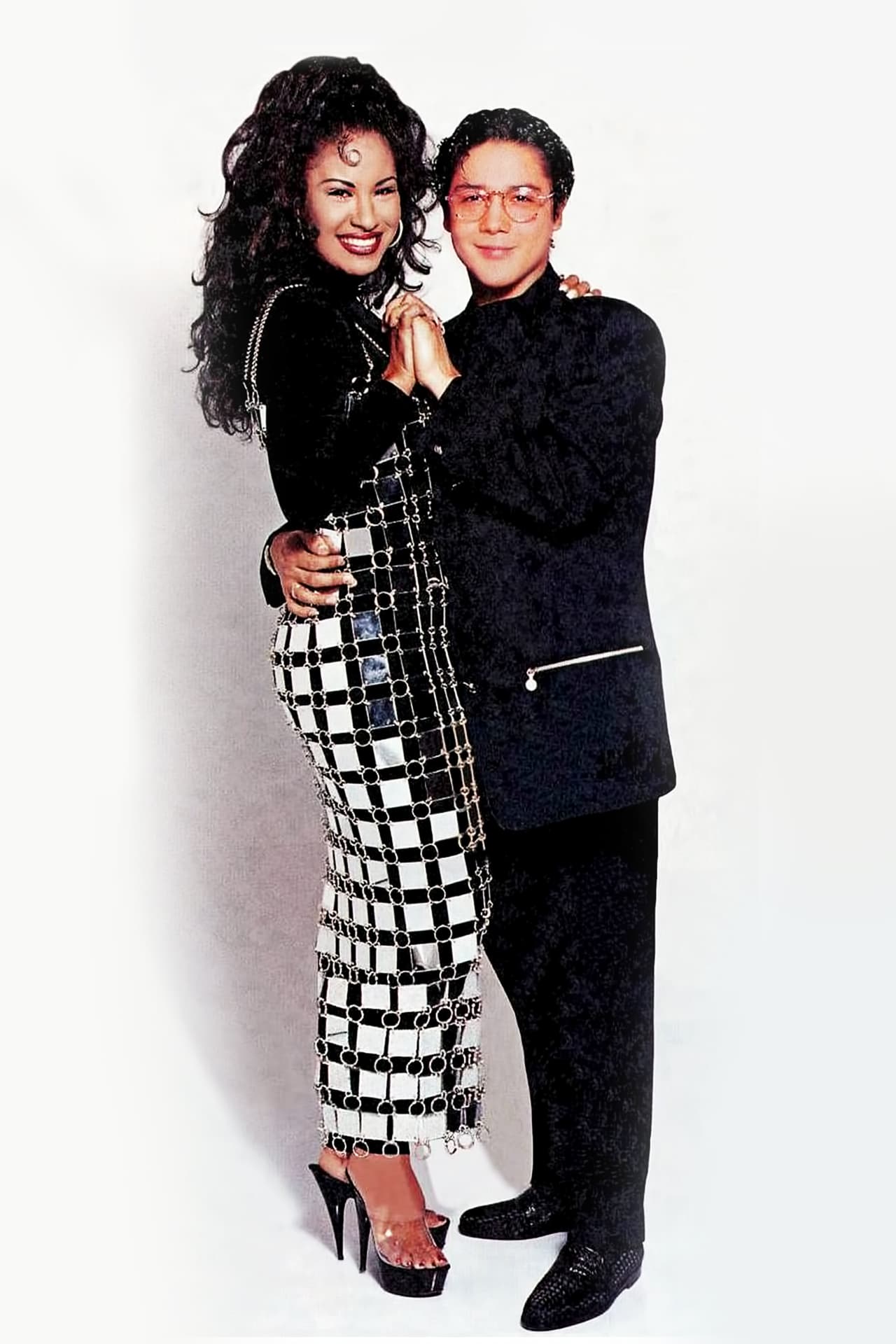 Selena Quintanilla junto a Chris Pérez