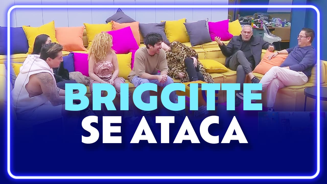 Mario y Arath bromean con la cantidad de sal que Briggitte le pone a las arepas