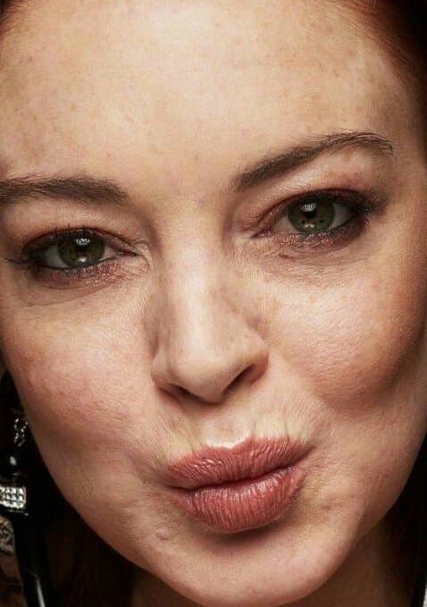 En redes sociales criticaron el aspecto de la actriz Lindsay Lohan, quien a juicio de sus detractores, ¡parece una mujer de 60 años!