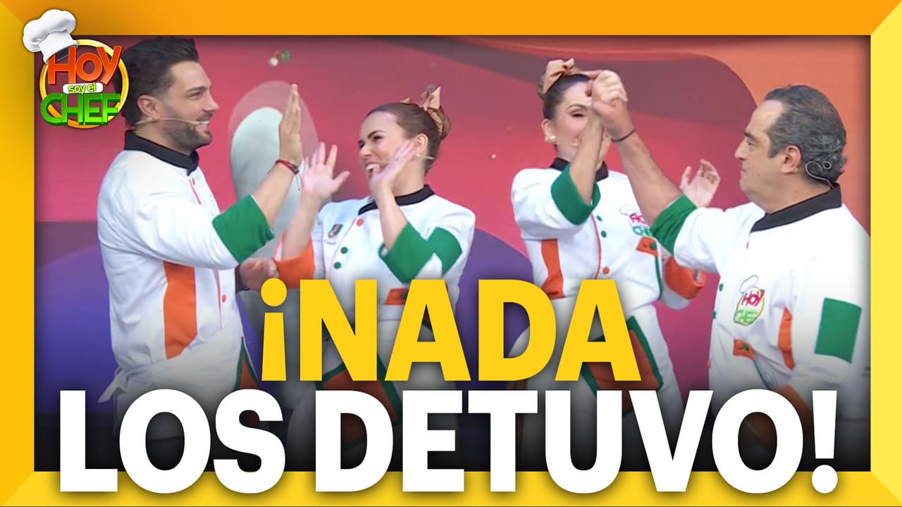Nicola y Omar VENCEN a Elizabeth y Gloria con su postre de helado frito