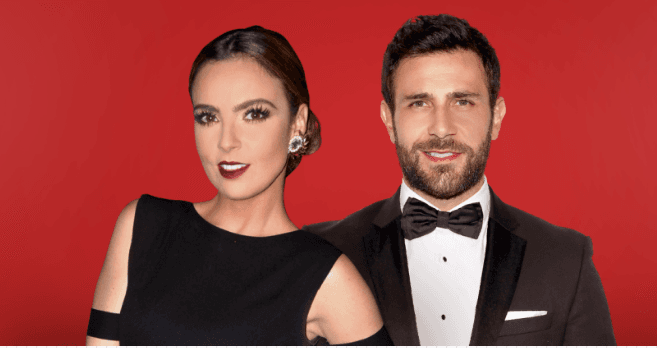 Carlos Ferro y Mariana TorresDe igual manera estarán la pareja estelar del próximo melodrama de Las Estrellas, Fuego Ardiente. “Contento y agradecido. Siempre he dicho que es muy bonito cerrar y comenzar el año trabajando. Somos muy afortunados porque estamos en esta nueva normalidad”, expresó Carlos Ferro a las cámaras de Televisa Espectáculos.