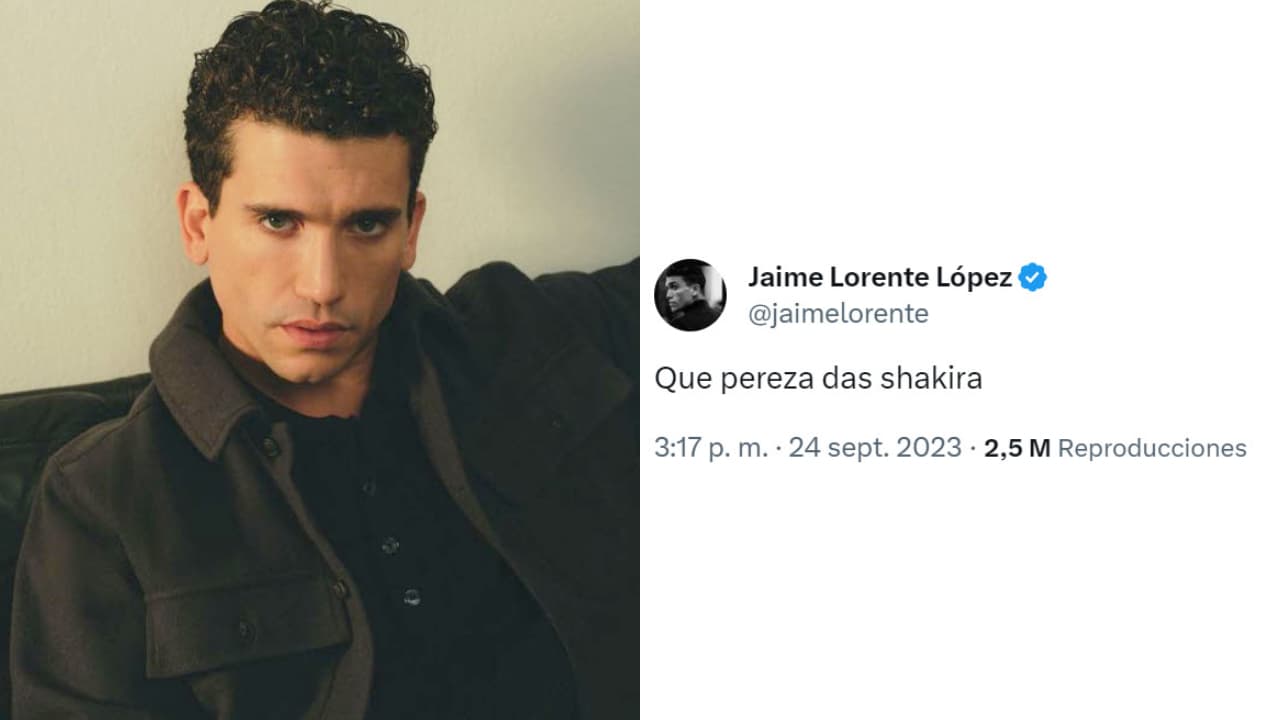 Jaime Lorente arremete contra Shakira