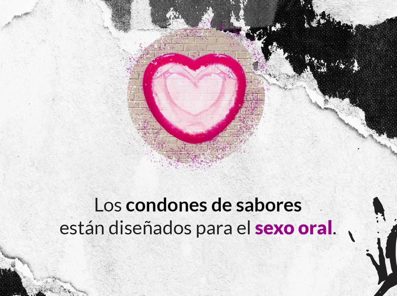 Minimizar el sabor del látex, poliuretano o poliisopreno mientras se realiza sexo oral fue la razón por la que este tipo de condón se creara. Sin embargo, se recomienda no utilizarlos para sexo vaginal y/o anal.