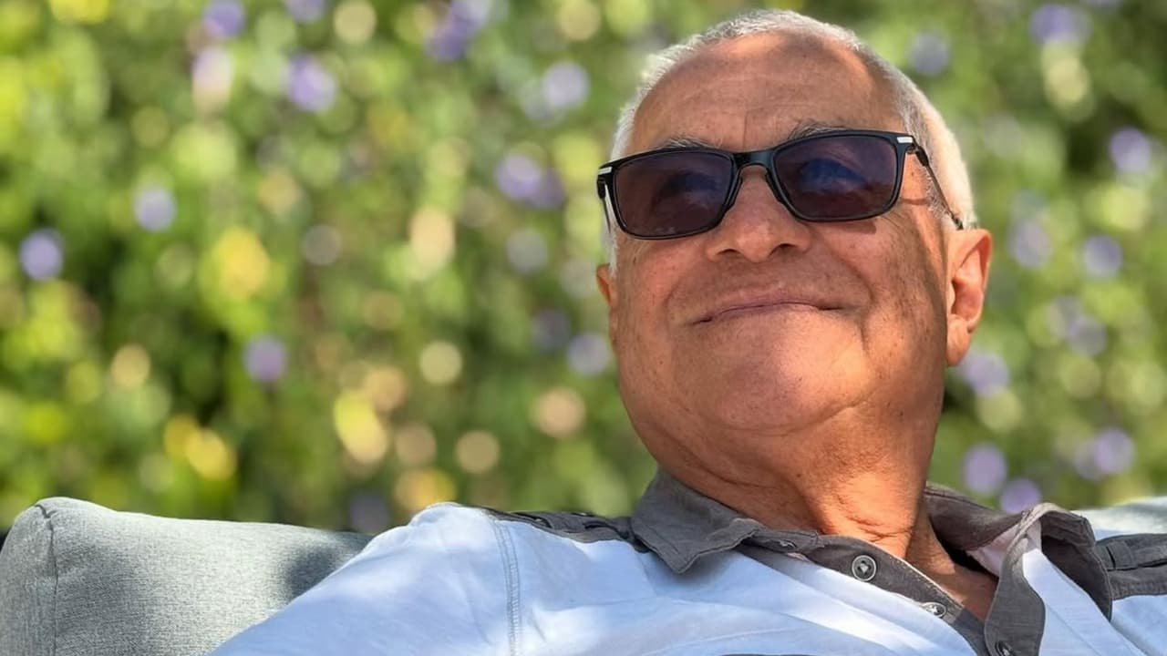 Poncho Herrera compartió la última foto de su padre donde se le ve muy sonriente y al aire libre