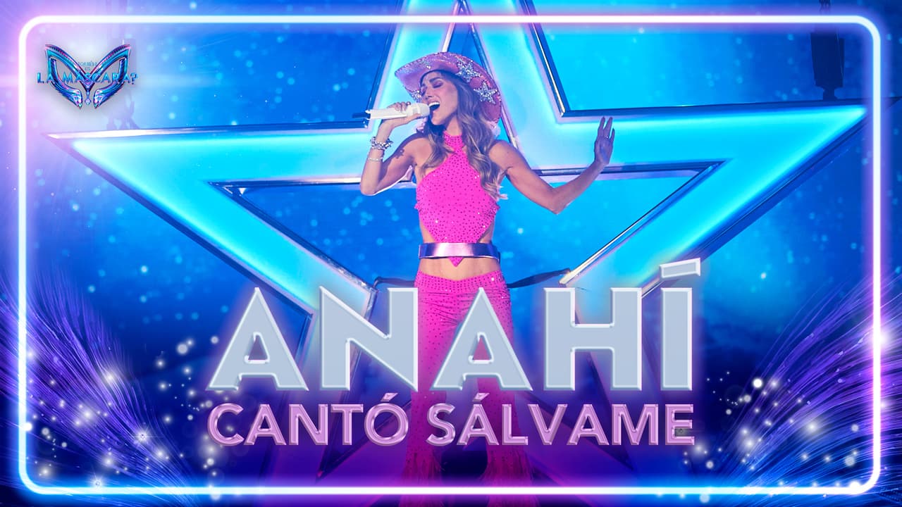Anahí canta 'Sálvame' y pone a todos a bailar en ¿Quién es la Máscara?