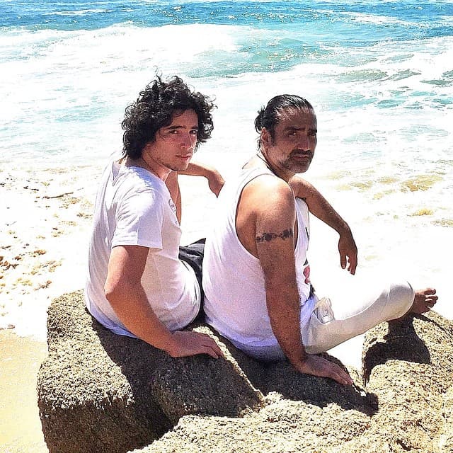 El cantante y su hijo de 24 años mantienen una excelente relación.