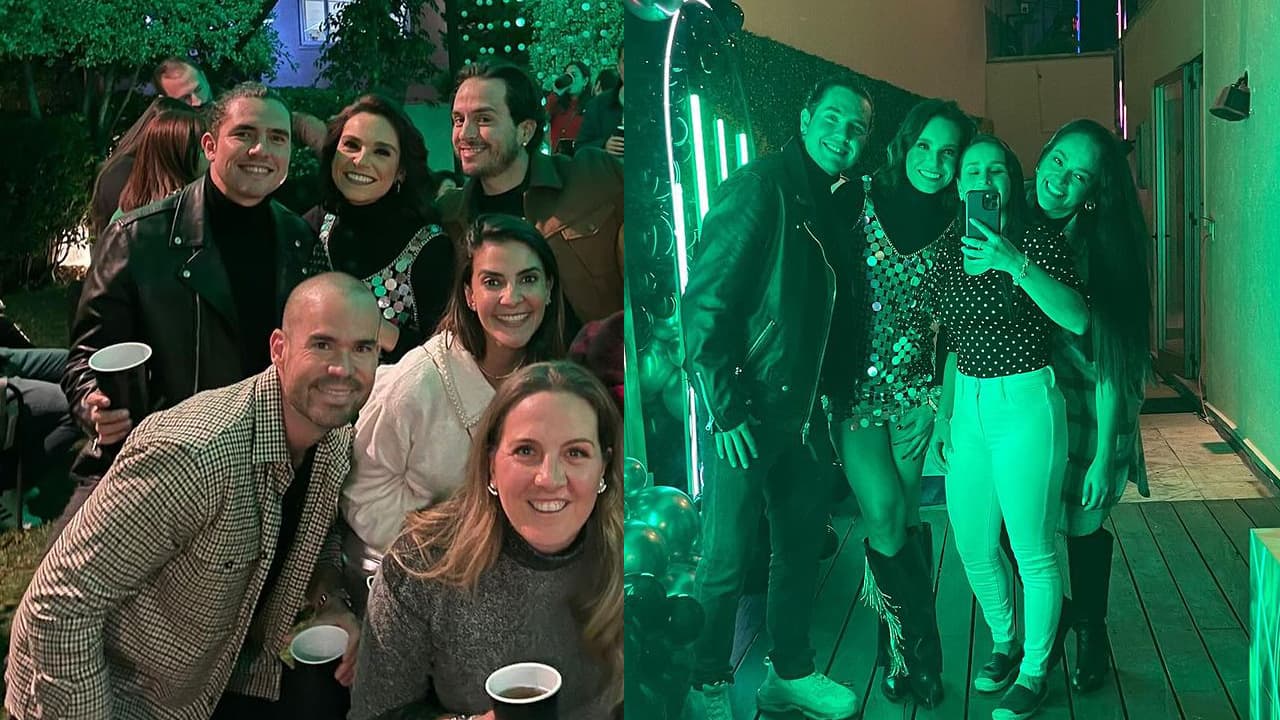 Tania Rincón protagonizó varias fotos con su presunto nuevo galán en su cumpleaños