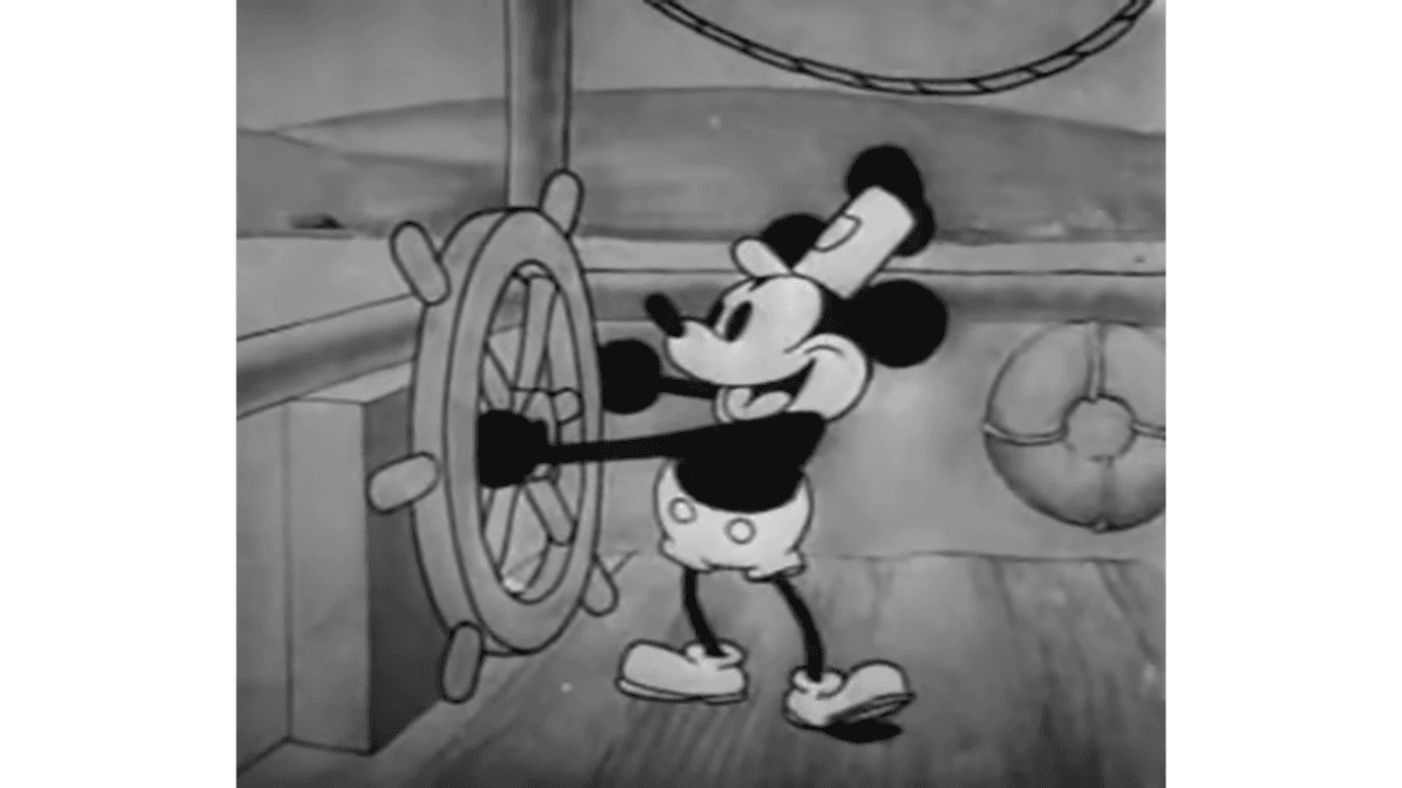 Steamboat Willie', el Mickey Mouse clásico