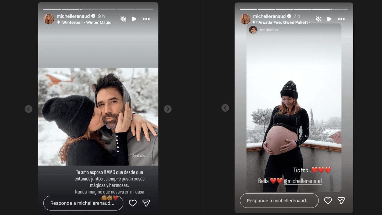 Michelle Renaud recibe impactante sorpresa a horas de dar a luz y hace fuerte declaración sobre Matías Novoa