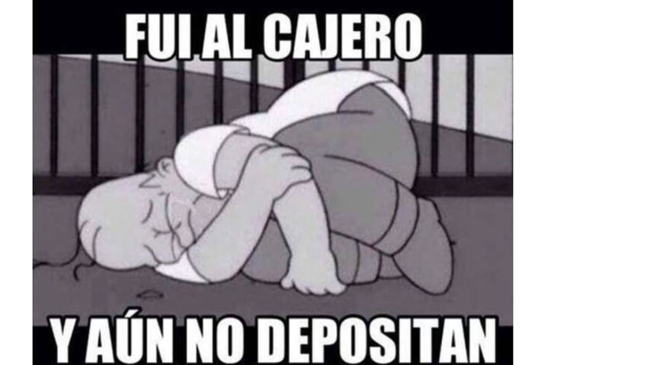 ¡Que no han depositado!