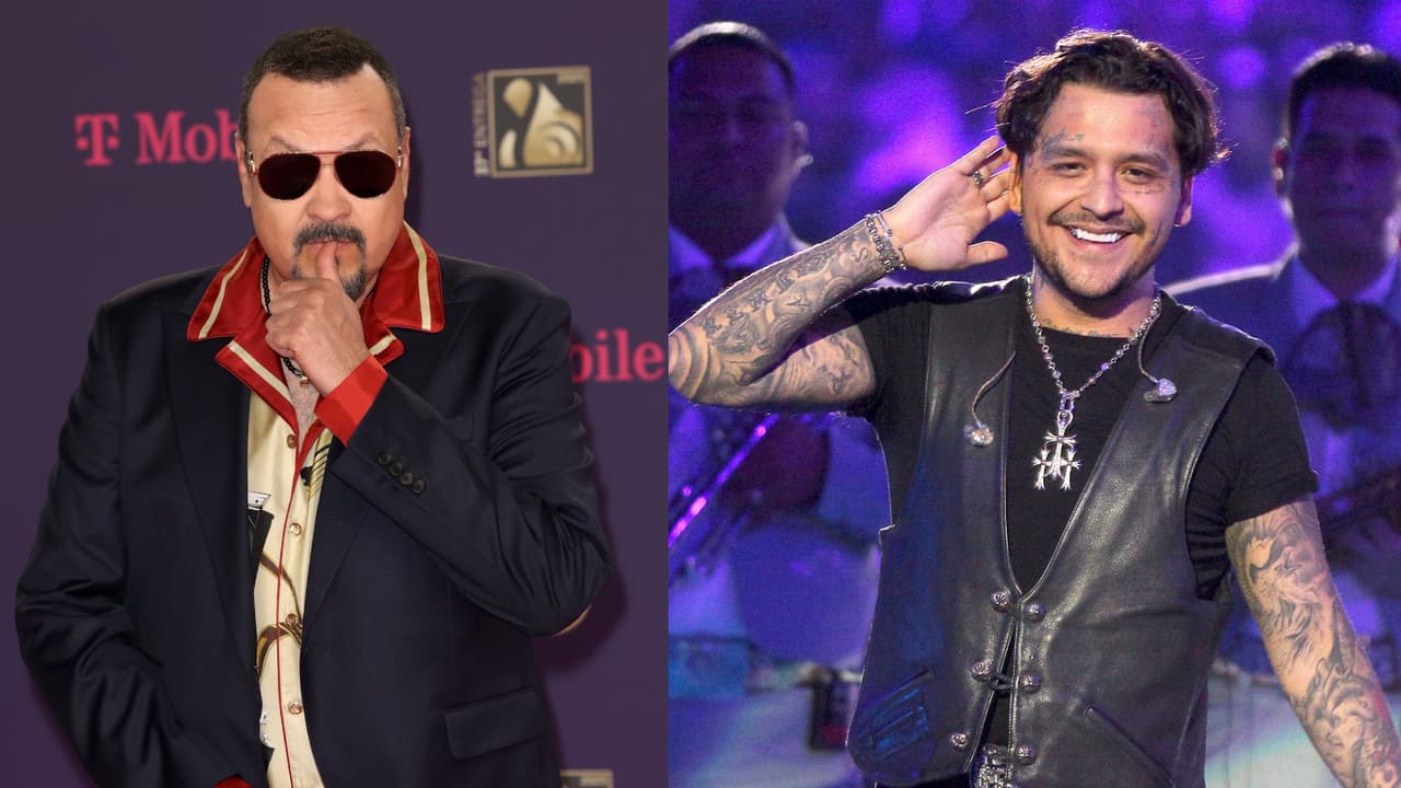 Pepe Aguilar y Christian Nodal sorprenden con su complicidad en fotografía en el marco de los Latin Grammys 2025