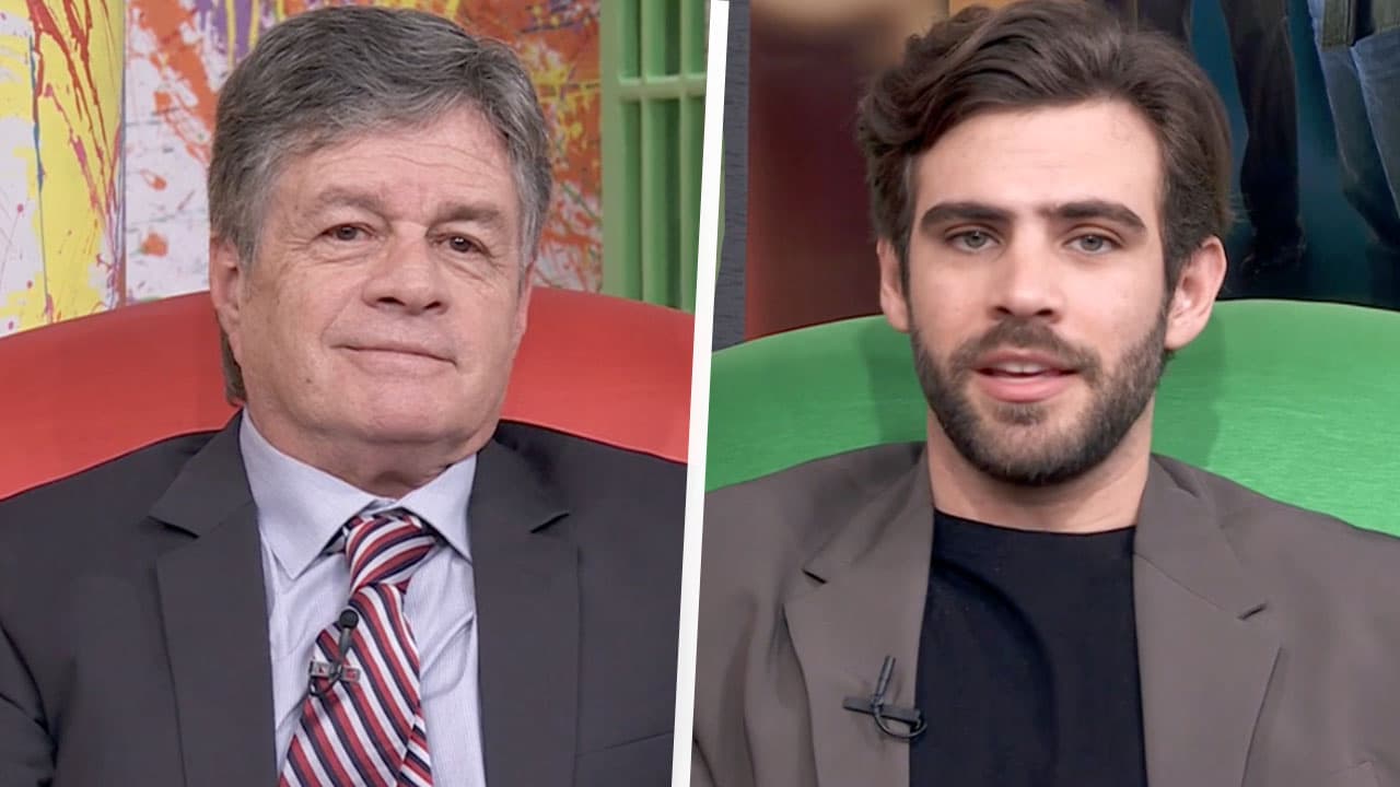 Alejandro Camacho nos presenta a su hijo Andrés Baida en 'Mi amor sin tiempo'