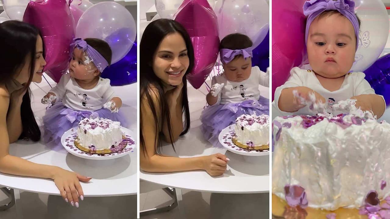 Natti Natasha celebra los 8 meses de su bebé con encantador pastel
