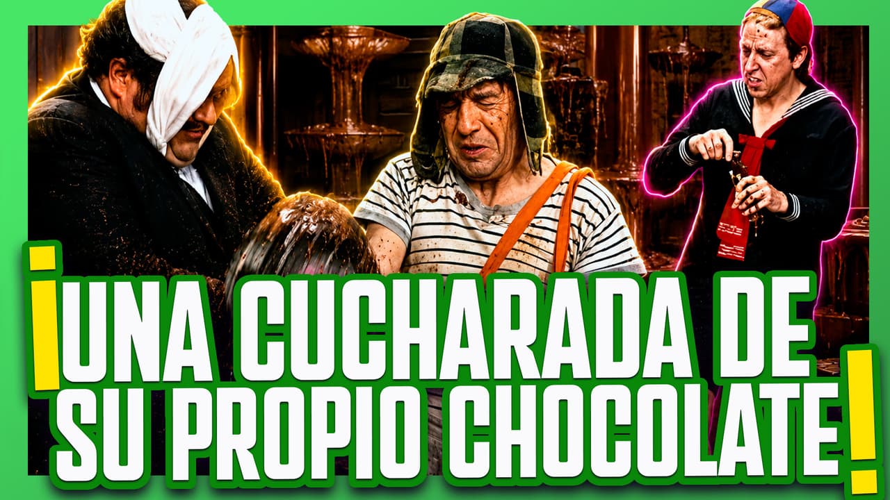 ¡El señor bola le pega con la Barriga al chavo!