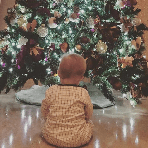 Será la primera Navidad que Anahí pase con su hijo Manuel. Foto: Instagram