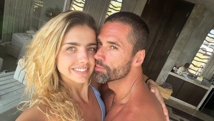 Michelle Renaud y Matías Novoa