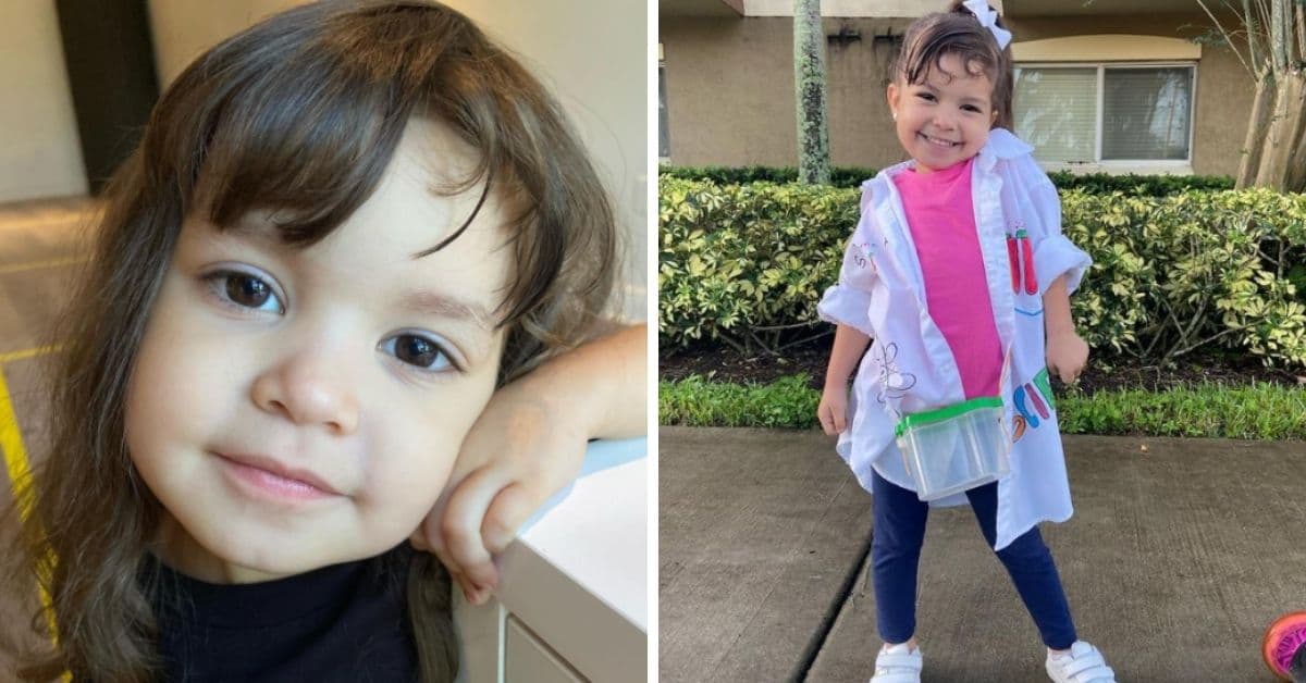 Ella es Salomé, la niña que baila las canciones de Chayanne con el mejor ritmo y talento
