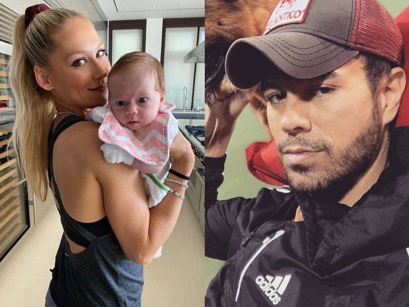 Hija menor de Enrique Iglesias y Anna Kournikova derrite las redes con su sonrisa y ojos azules