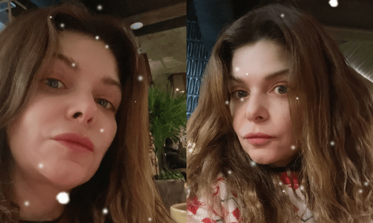Itatí Cantoral posó junto a sus hijos con tradicionales suéteres navideños