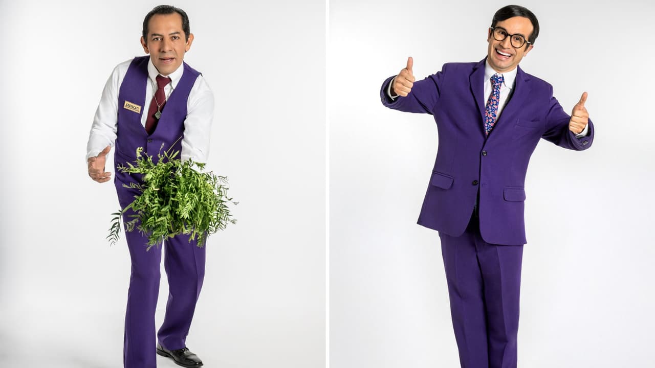 Ricardo Mendoza 'El Coyote' es 'Axayácatl' / Luis Rodríguez 'El Guana' es 'Nachito'