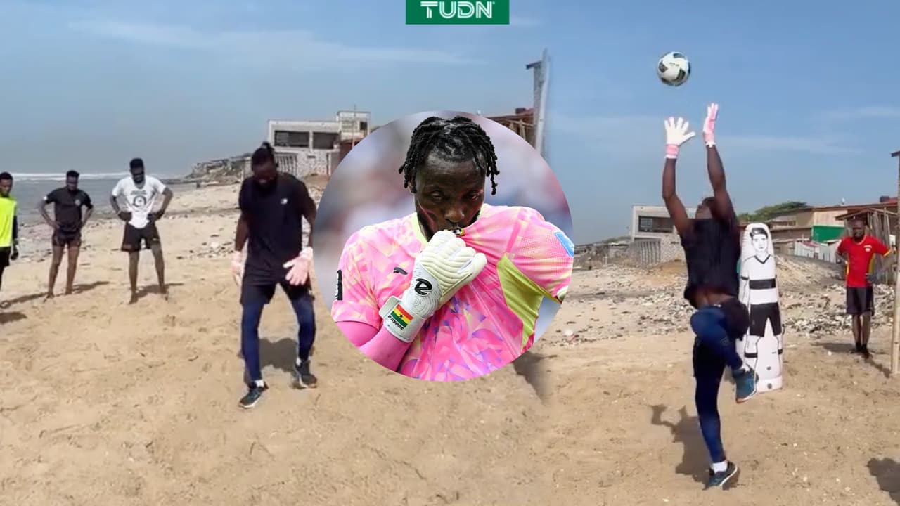 Los insólitos entrenamientos del portero de Ghana que frenó a Inglaterra en el Mundial 2026