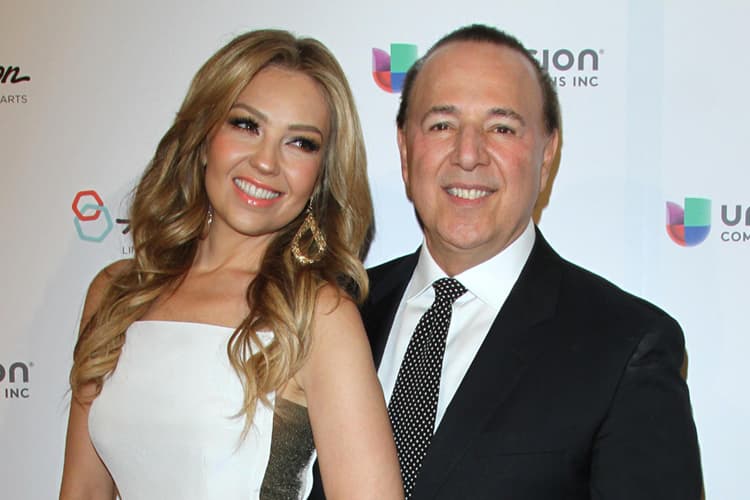 Thalía y Tommy Mottola cumplen 20 años de matrimonio y así lo celebró la cantante