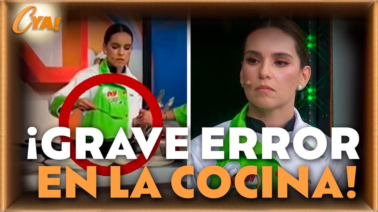 Error imperdonable en Hoy soy el Chef