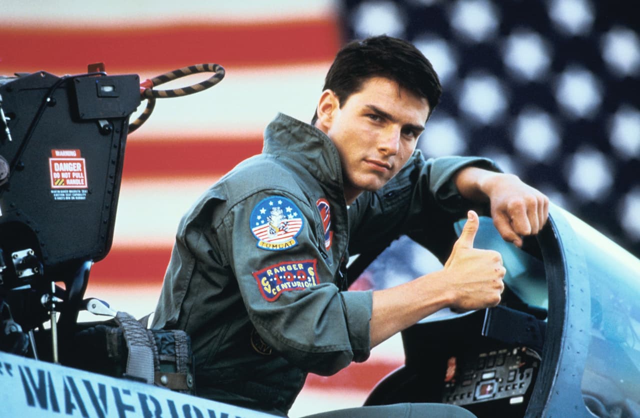 'Top Gun' es una de las películas más populares de Tom Cruise