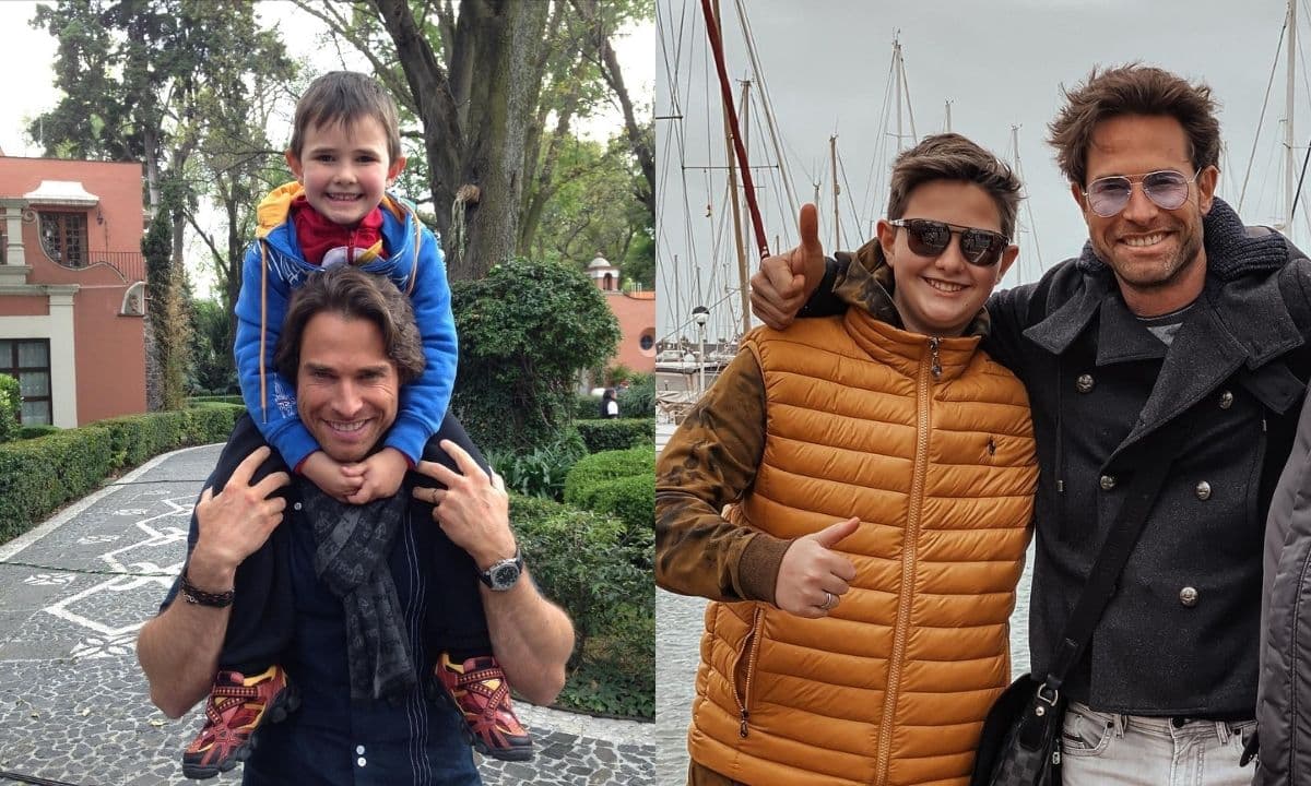 Sebastián Rulli es papá de Santiago, de 12 años. El adolescente es fruto del matrimonio que el actor tuvo con Cecilia Galliano.