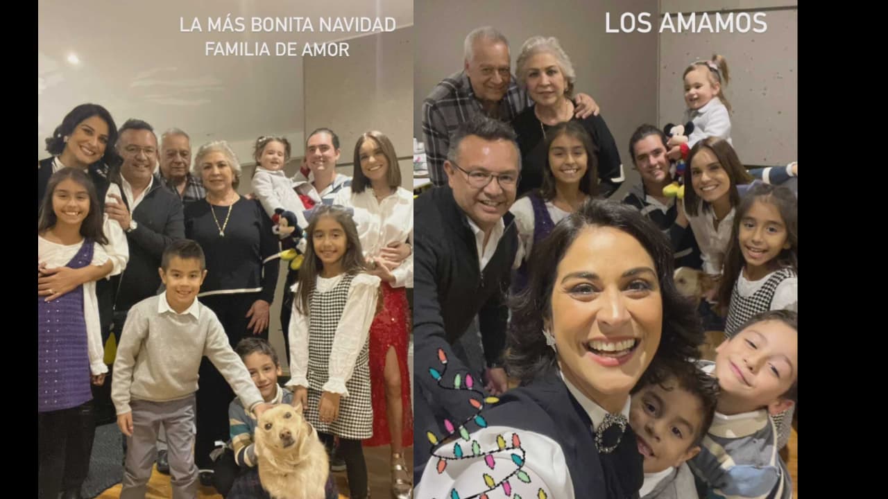 Supuesto novio de Tania Rincón pasó con ella Navidad