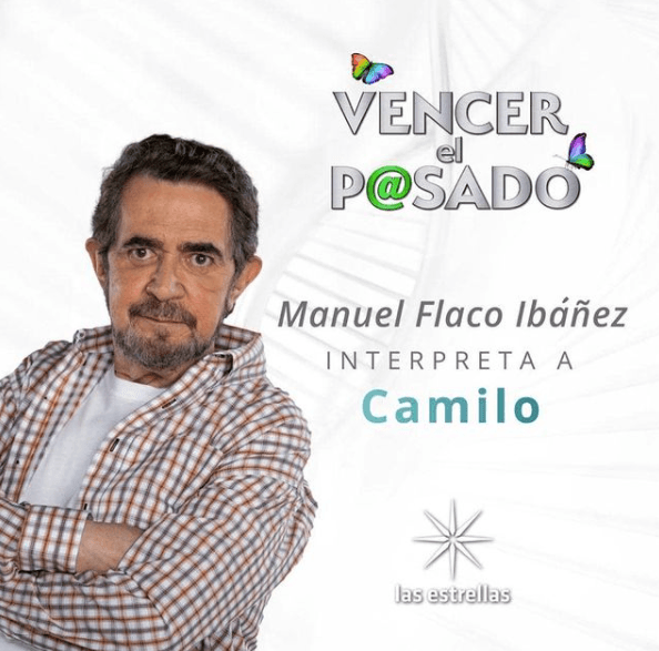 El comediante y actor Manuel Flaco Ibañez será 'Camilo' en "Vencer el P@sado".