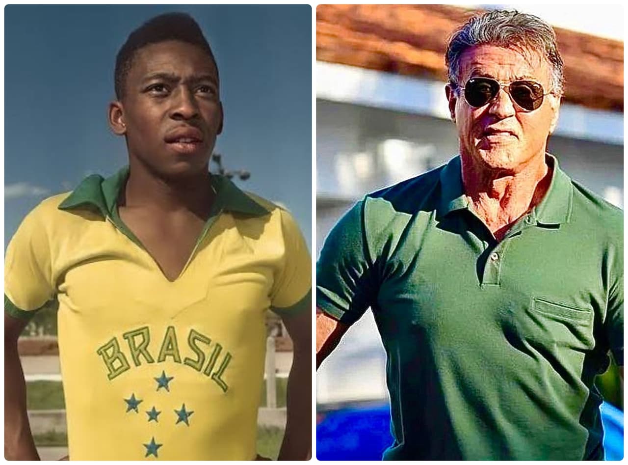 Pelé: la vez que debutó como actor junto a Sylvster Stallone y pocos recuerdan