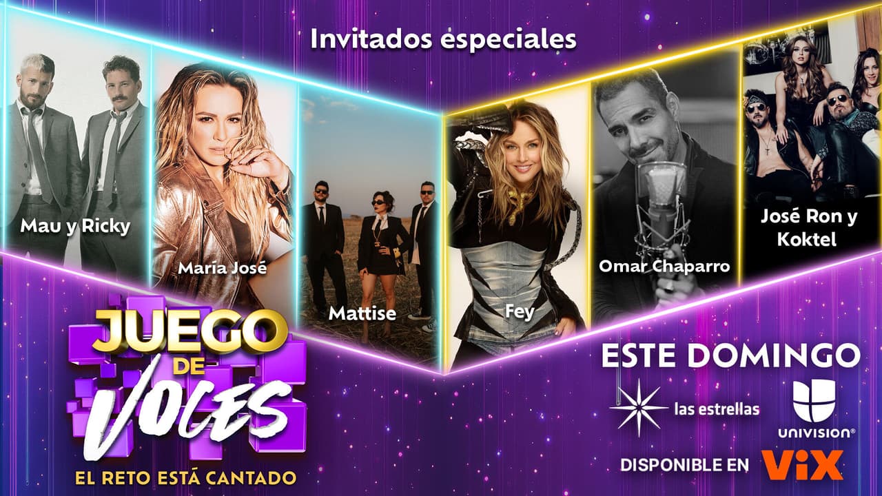 ‘Juego de Voces’ 2025: ¿Quiénes serán los invitados especiales del programa de hoy 13 de abril? 