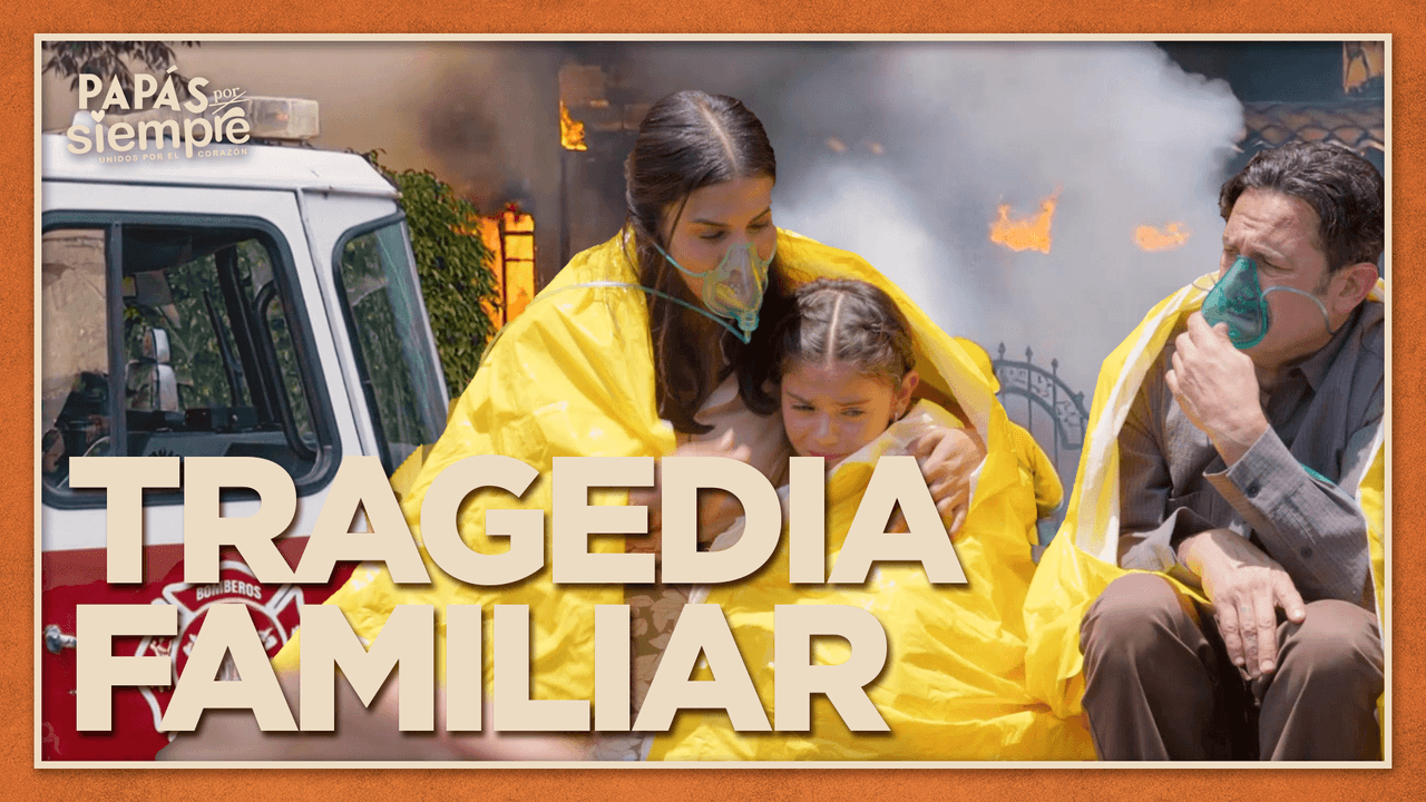 Natalia, Prisma y Nazario logran escapar de las llamas