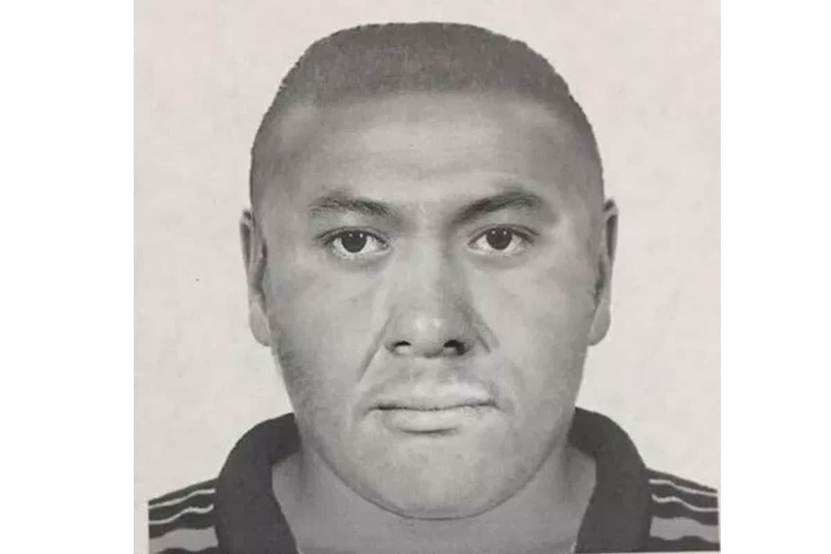 Retrato del presunto asesino de Fabio Melanitto