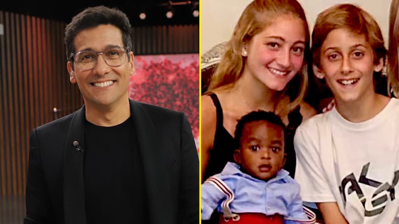 Rafael Araneda tiene la mejor respuesta cuando su hijo adoptivo pregunta por qué es distinto a su hermano