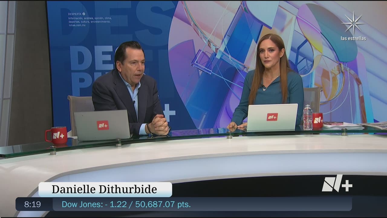Danielle Dithurbide casi llora en noticiero de Televisa; en vivo, se reencuentra con conductor de TUDN que salió de prisión