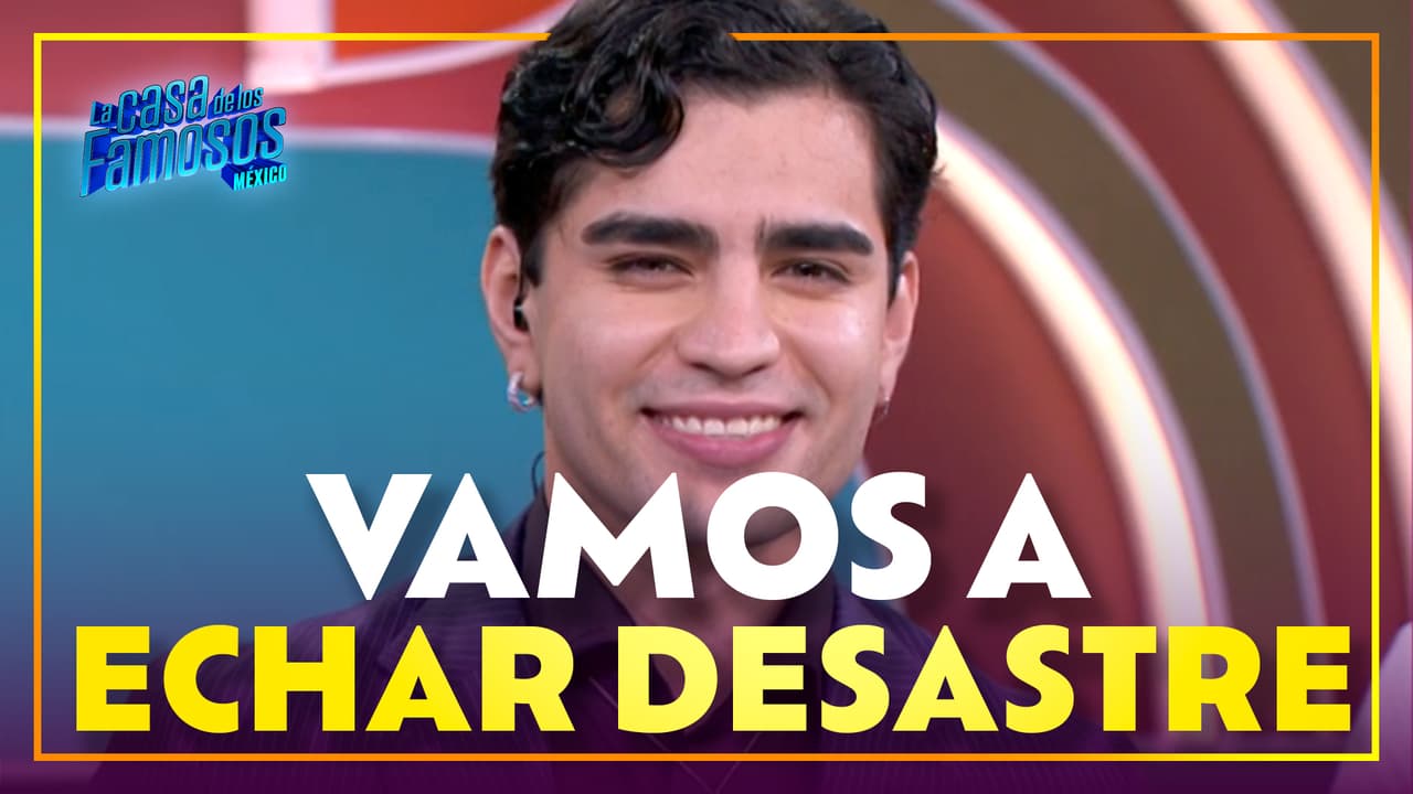 Aarón Mercury es el tercer habitante de #LaCasaDeLosFamososMx y espera no decepcionar a su familia