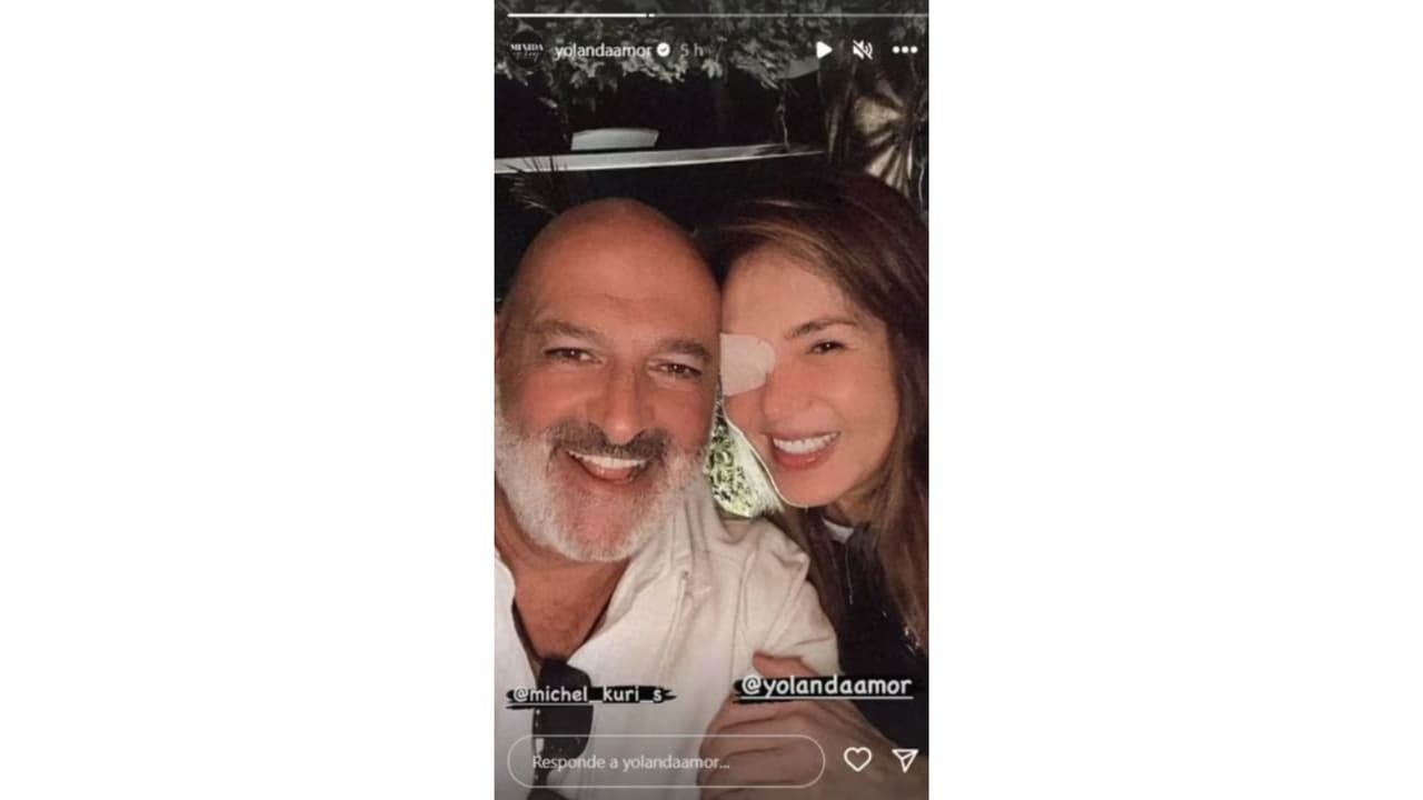 Ex de Lucero, Michel Kuri, se reunió con Yolanda Andrade.