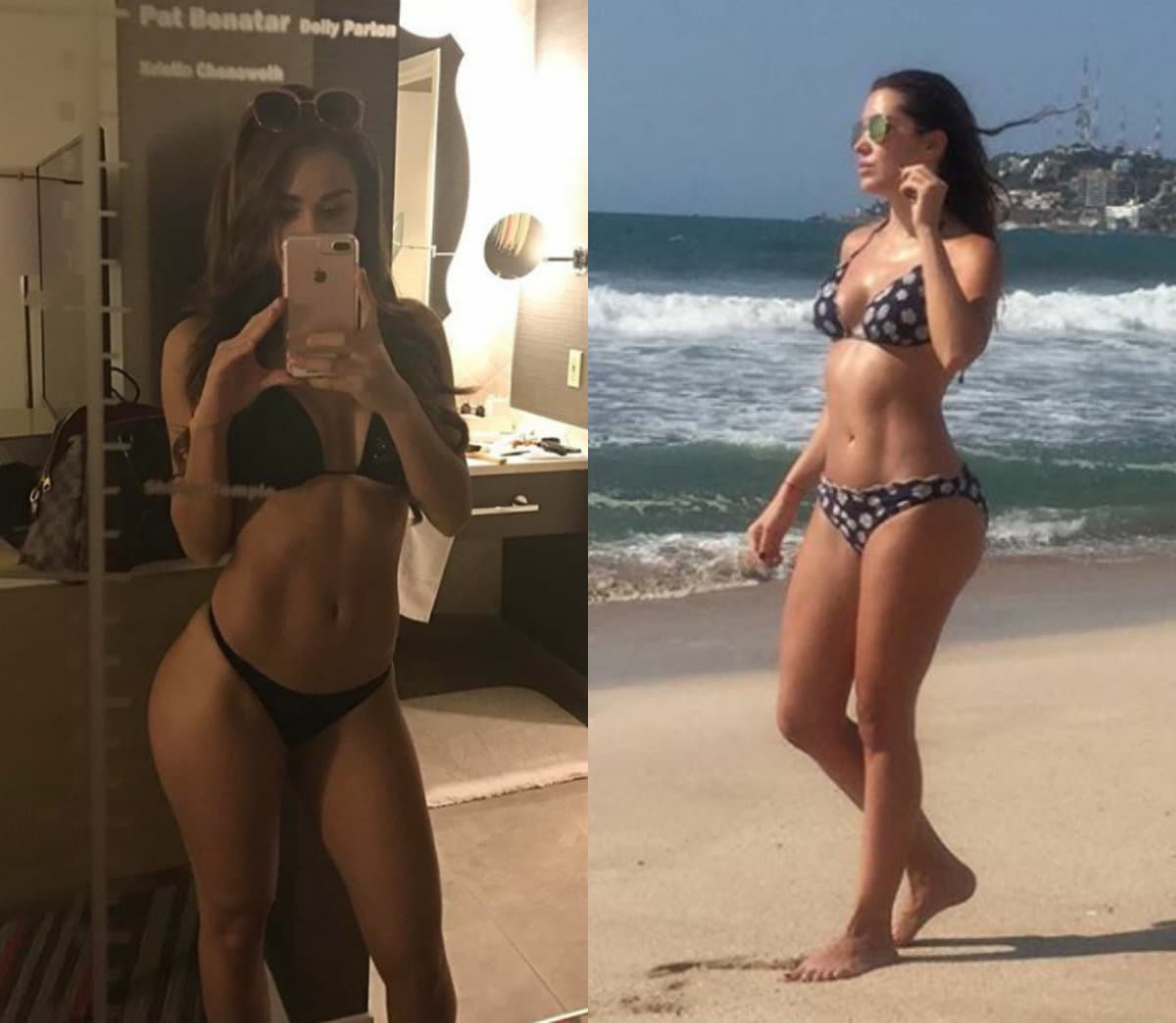 Ambas conductoras consienten a sus seguidores de Instagram con sensuales destapes, con los que rompen Internet.