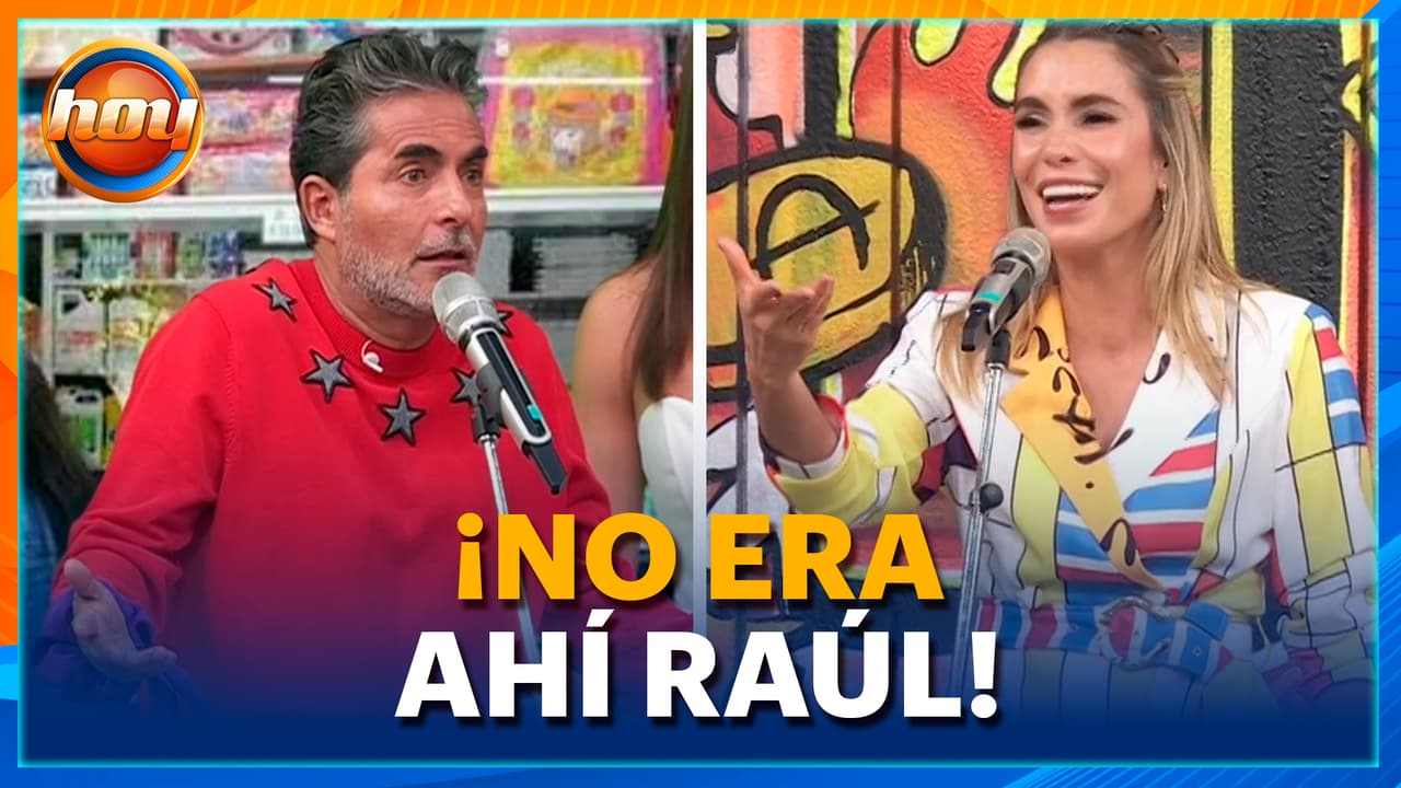 ¡Ni con pistas! Raúl termina en la tienda equivocada en “¿Dónde ando?