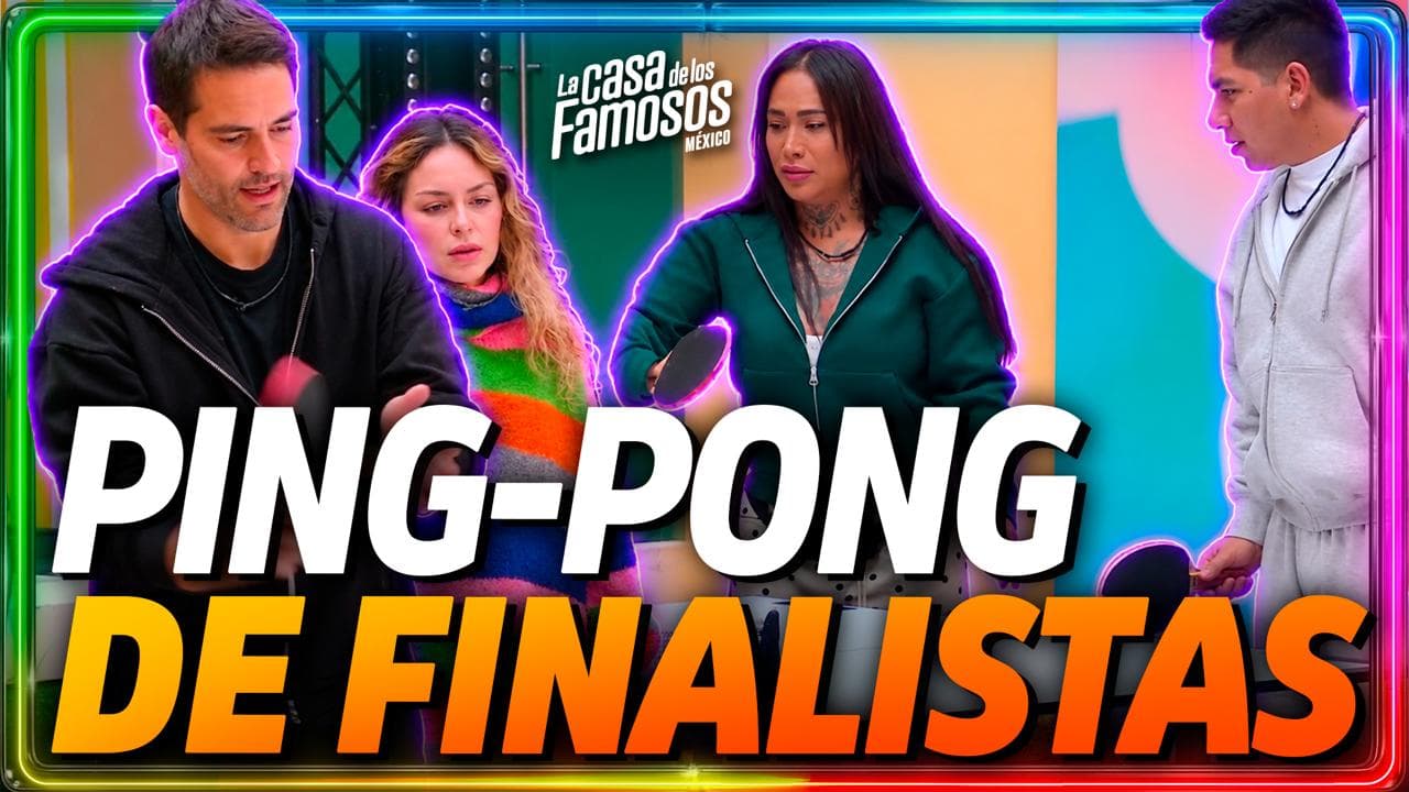 ¡Memo logra su deseo y se arman las RETAS de PING-PONG entre los finalistas!
