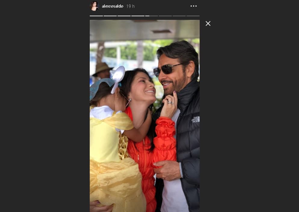 La publicación de Alessandra Rosaldo consiguió en muy pocas horas más de 120 mil ‘Me gusta’ e infinidad de mensajes, en los que sus admiradores destacaron lo bonita y contenta que se veía su primogénita.