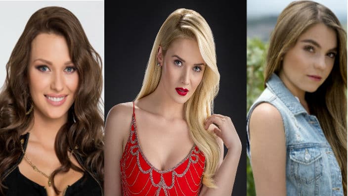 Ellas son las bellezas de Vino el amor